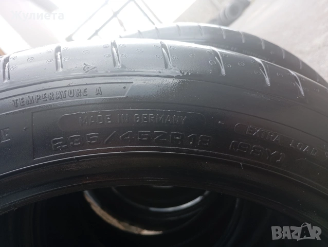 гуми DUNLOP 235/45R18, снимка 6 - Гуми и джанти - 54236929