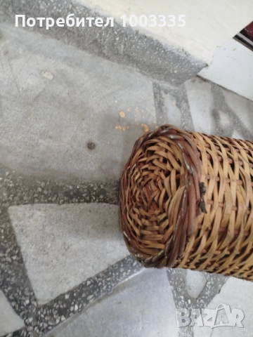 Плетена дамаджана , снимка 2 - Антикварни и старинни предмети - 51718499