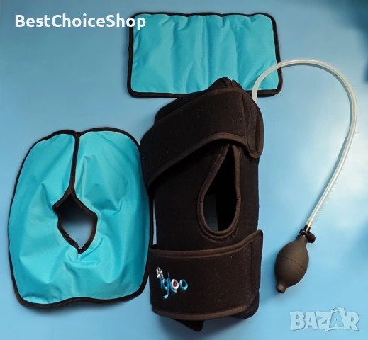 Универсална криогенна наколенка Igloo - надуваема, снимка 6 - Наколенки - 54018972