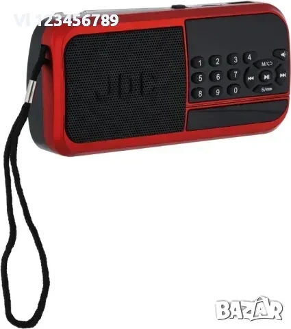 Преносимо радио JOC H798BT USB, SD карта, Акумулаторна батерия, снимка 4 - Радиокасетофони, транзистори - 50815692
