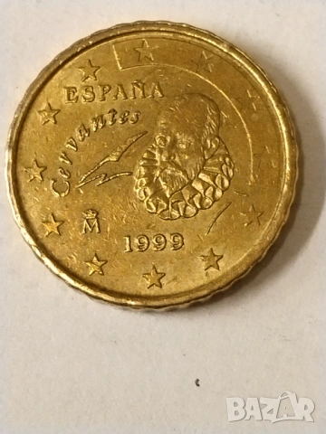 Монета от 10 евро цента 