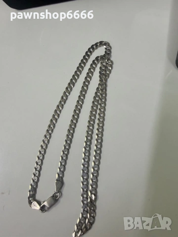 Сребърен синджир 925 проба , снимка 6 - Колиета, медальони, синджири - 54026773