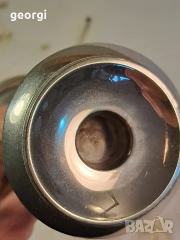 метален иноксов свещник 6/5, снимка 6 - Декорация за дома - 49324543