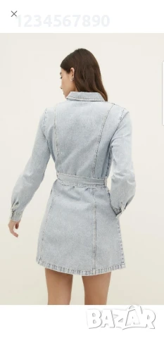 Дънкова рокля Stradivarius, снимка 2 - Рокли - 50887307