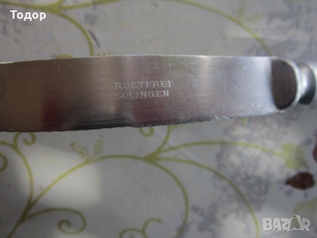 Страхотен армейски нож Солинген 3 Райх 1939 2, снимка 4 - Колекции - 31382503