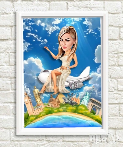 Карикатура (шарж) за рожден ден, имен ден, юбилей или друг повод, снимка 10 - Други услуги - 51600725