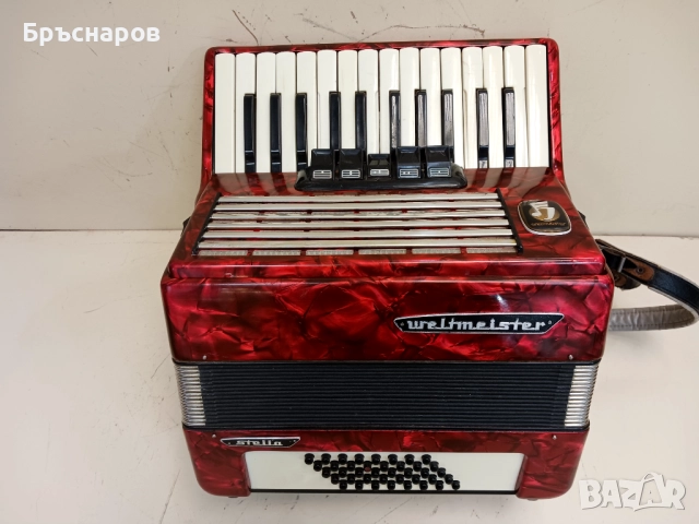 Акордеон Weltmeister Stela 40 баса, снимка 1