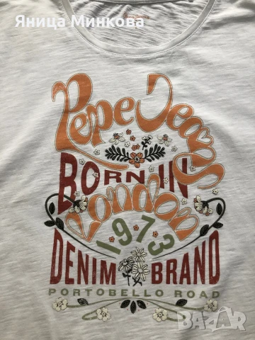 Дамска тениска Pepe Jeans, снимка 6 - Тениски - 50506672
