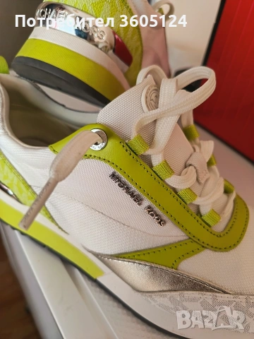 Оригинални маратонки MICHAEL KORS, размер 37, снимка 3 - Маратонки - 53150468