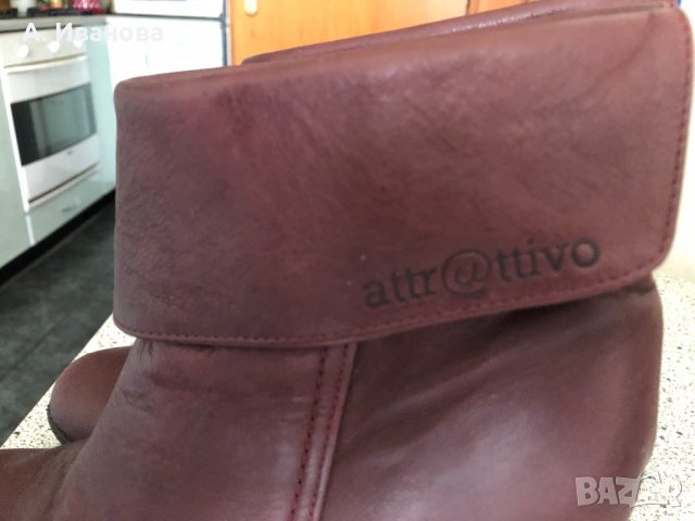 Дамски боти естествена кожа, снимка 3 - Дамски боти - 30164884