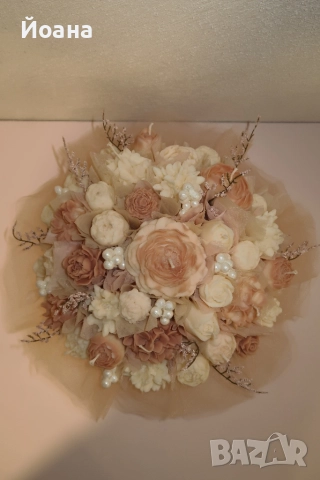 Соеви свещи,букети,подаръчета,шанел, снимка 3 - Декорация за дома - 52698577