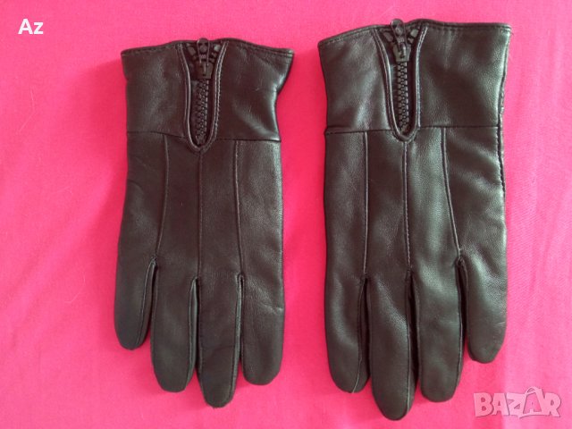 Дамски кожени ръкавици , снимка 2 - Ръкавици - 38483473