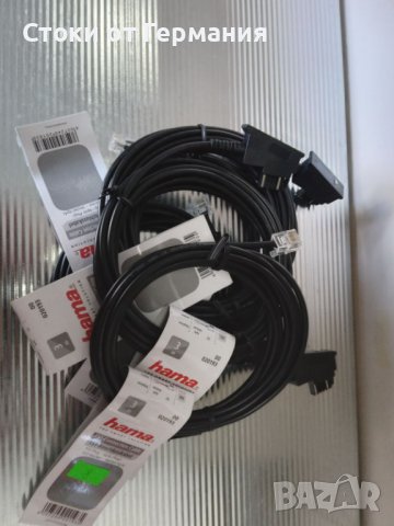 Телефонен кабел - Hama, снимка 2 - Кабели и адаптери - 38459848