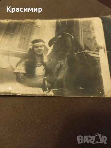 ретро снимка 1923 г . Красота.