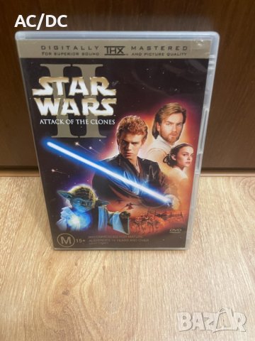 Star Wars : Attack of the Clones DVD, снимка 1 - DVD филми - 42866968