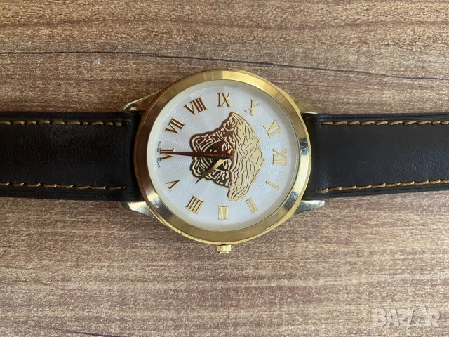 Versace часовник – Swiss Made – Medusa – кожена каишка, снимка 2 - Дамски - 56213719
