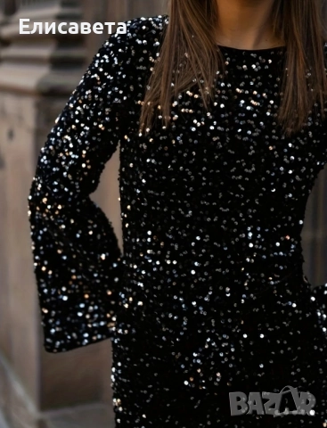 Дамска модерна рокля , снимка 2 - Рокли - 51801471