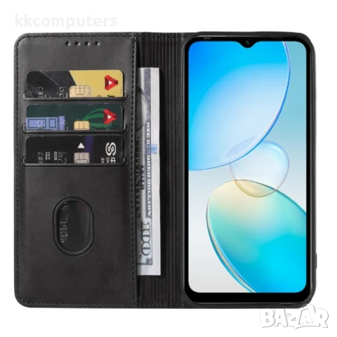 Infinix Hot 12i Magnetic Wallet Калъф и Протектор, снимка 6 - Калъфи, кейсове - 51274725