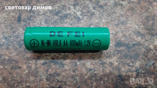 NI-MH батерии нови по 600 mAн, снимка 4 - Друга електроника - 38082482