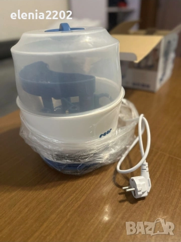 Парен стерилизатор Reer - VapoMat, снимка 3 - Стерилизатори - 53932054