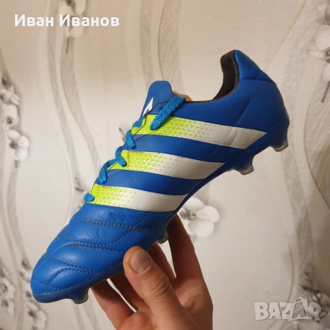 бутонки  Adidas ACE 16.2 FG/AG  номер 41,5-42, снимка 4 - Футбол - 40284846