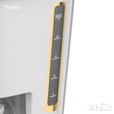 Кафемашина Oliver Voltz Daisy – 700W, 1.25L, до 10 чаши, снимка 2 - Кафемашини - 53909269