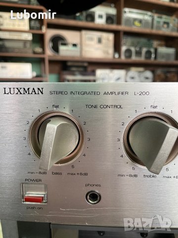 Усилвател LUXMAN L-200, снимка 3 - Ресийвъри, усилватели, смесителни пултове - 40068157
