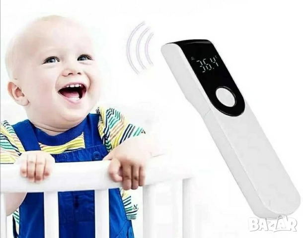 Безконтактен инфрачервен термометър за чело , снимка 3 - Други стоки за дома - 54106021