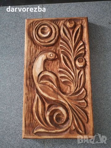 Дърворезба СЛАВЕЙ  30/40 см