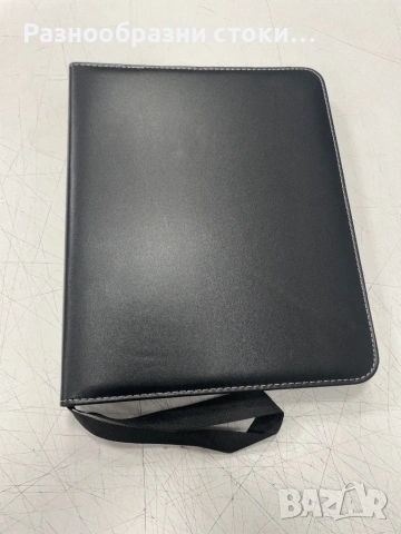 Луксозен класьор (албум) за карти – с цип и 3 ринга