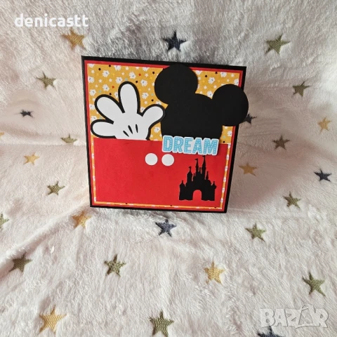 Ръчно изработен албум Мики Маус 