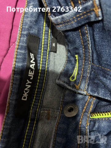 къси дънки dkny, снимка 3 - Къси панталони и бермуди - 56200336