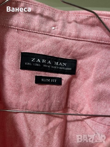 Мъжка риза Zara Man, снимка 2 - Ризи - 40051991