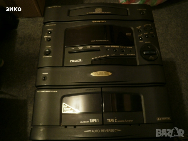 аудио система- SHARP CD-S3460- работи