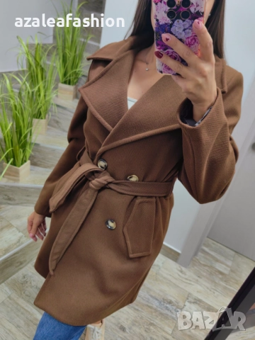 Дамско преходно палто, снимка 5 - Палта, манта - 52364436