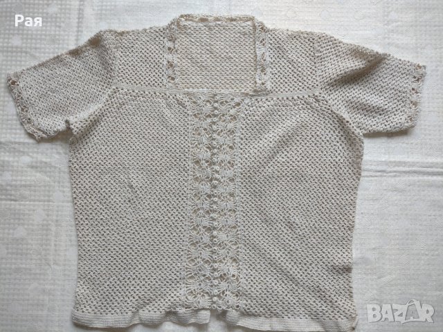Ръчно плетена блуза 