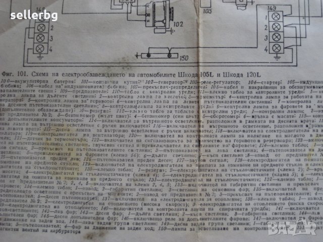 Схема на ел окабеляването на автомобили от съветския блок / СССР, снимка 9 - Колекции - 31240339