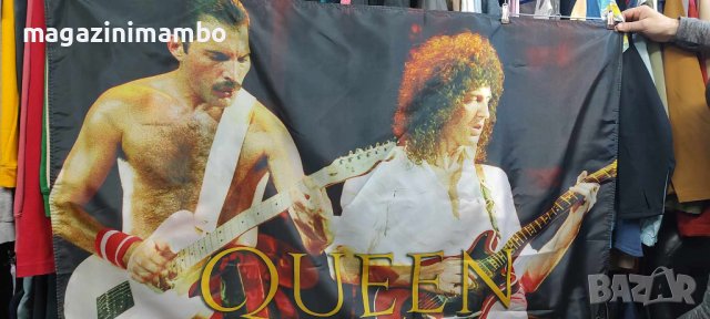 QUEEN on stage Flag-90 см -150 см