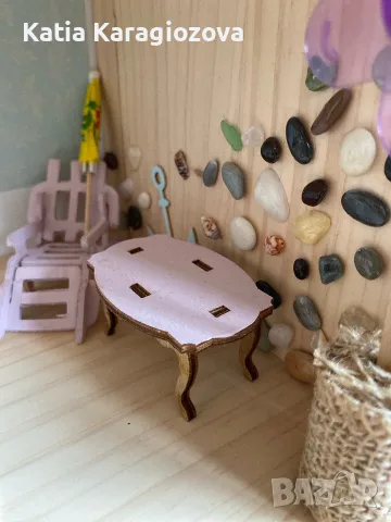 Дървена къща за кукли , снимка 10 - Кукли - 56294140