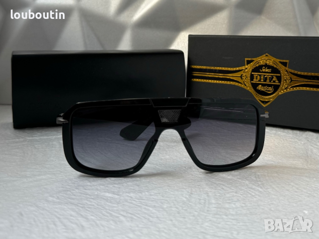 Dita 2023 мъжки слънчеви очила маска 4 цвята черни прозрачни, снимка 7 - Слънчеви и диоптрични очила - 44749850