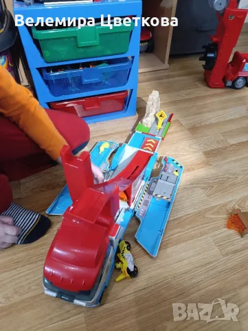 Оригиналният Автобус писта на Пес патрул , снимка 5 - Коли, камиони, мотори, писти - 49425814