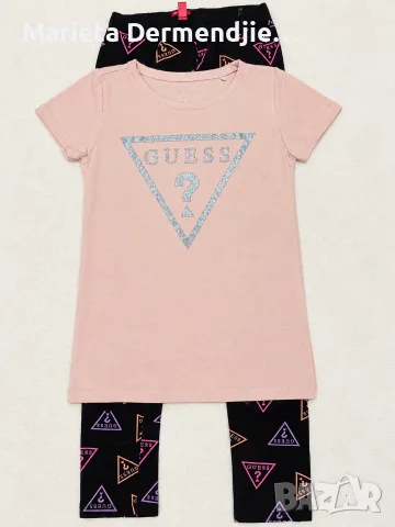 Комплект Guess тениска и клин, оригинални