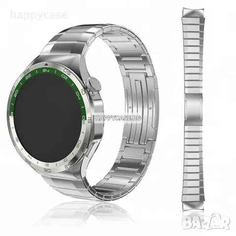 TITAN SPECIAL NO GAP Титаниева верижка каишка за Huawei Watch GT 5 46mm / GT 4 46mm, снимка 6 - Каишки за часовници - 55905455