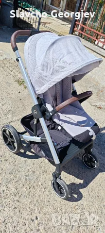 Cybex Balios S Lux бебешка количка – много запазена, отлично състояние, снимка 3 - Детски колички - 56164876