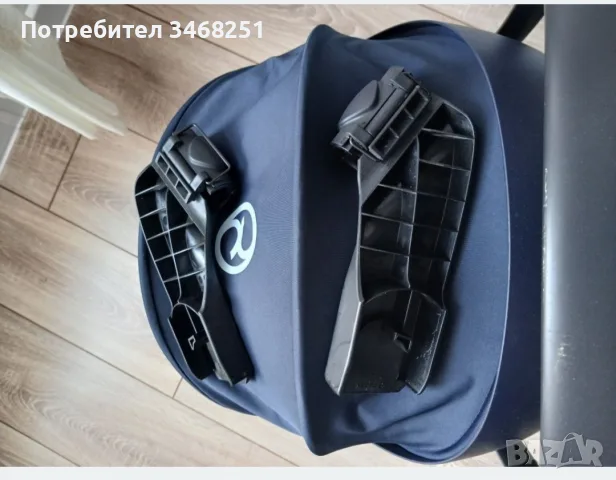 Бебешки стол за кола (кошница) + конзоли за бебешка количка, снимка 5 - Столчета за кола и колело - 56041411