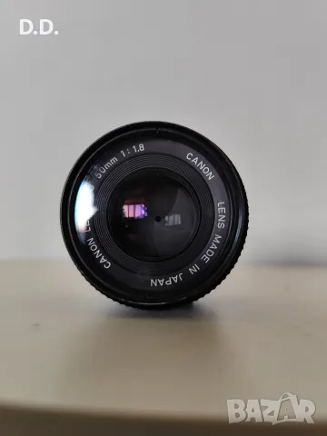 Обективи Canon FD - 50mm F1.8 / 28mm F2.8 / 200mm F3.3, снимка 3 - Обективи и филтри - 55802258