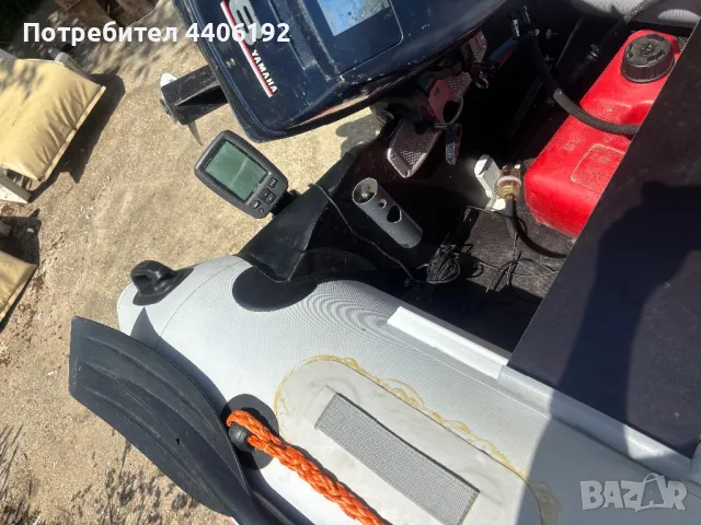 Лодка с мотор ,сонар и жилетка, снимка 3 - Воден транспорт - 50409535