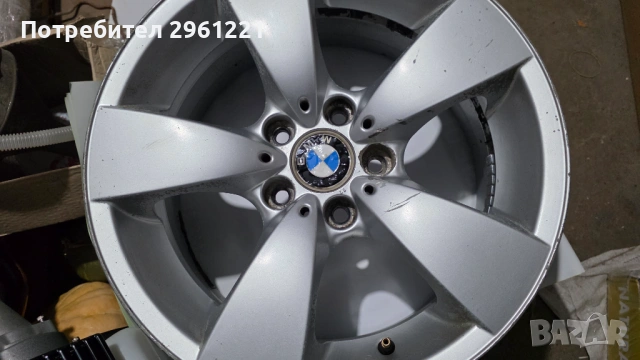 Продавам 2бр джанти 17 цола 5х120 за БМВ Е60 стил 138, снимка 5 - Гуми и джанти - 54204575