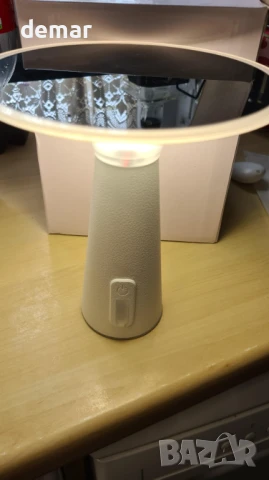 Xtralite Solaris LED лампа – захранвана със слънчева енергия и презареждаща се с USB-C, бяла, снимка 3 - Соларни лампи - 50442391