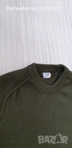 C.P. Company Wool Mens Size S/ M ОРИГИНАЛ! Мъжки Вълнен Пуловер!, снимка 7 - Пуловери - 31267266